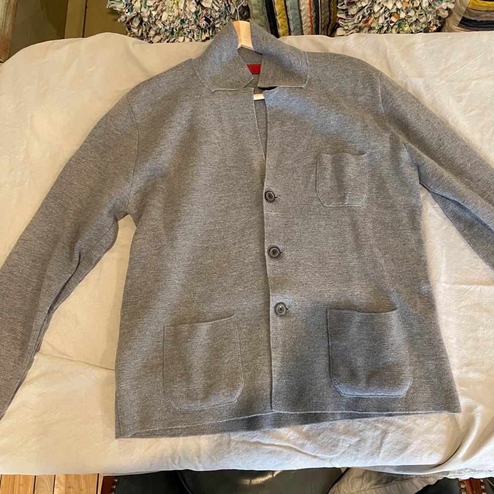 grey Carolina Herrera cardigan